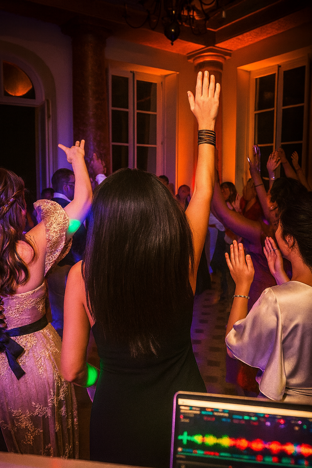 Ambiance piste de danse mariage